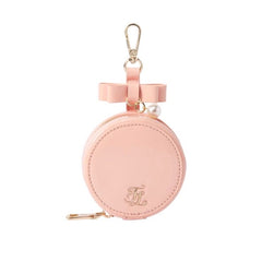 FAIRLIAR MINI TAMBOURINE BALL BAG PINK FREE