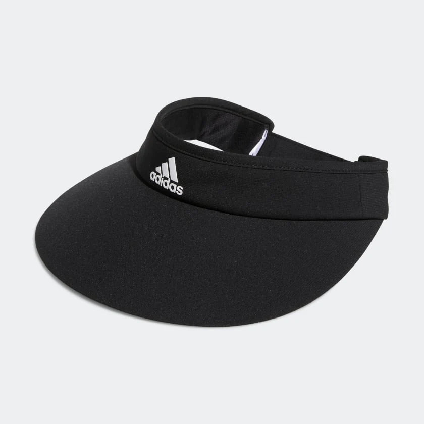 ADIDAS WOMEN WIDE TOUR VISOR BLACK