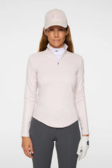 J.LINDEBERG WOMEN NEFE QUARTER ZIP MID LAYER