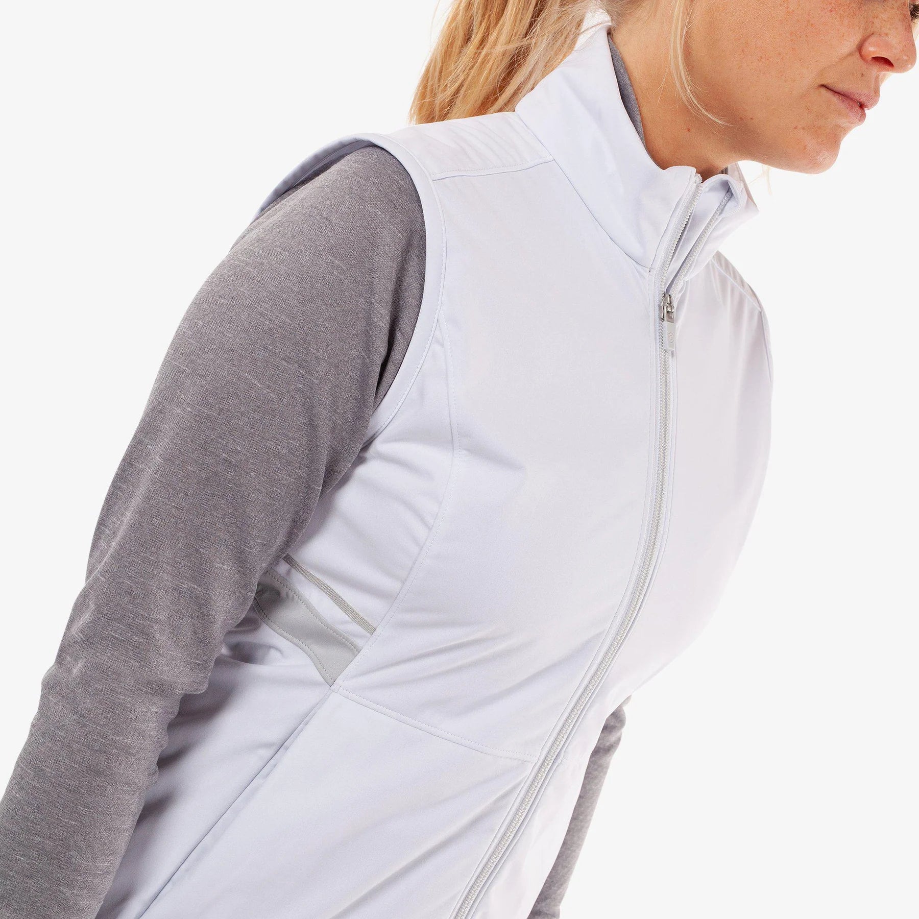 GALVIN GREEN Women Lea Windproof and Water Repellent Golf Vest