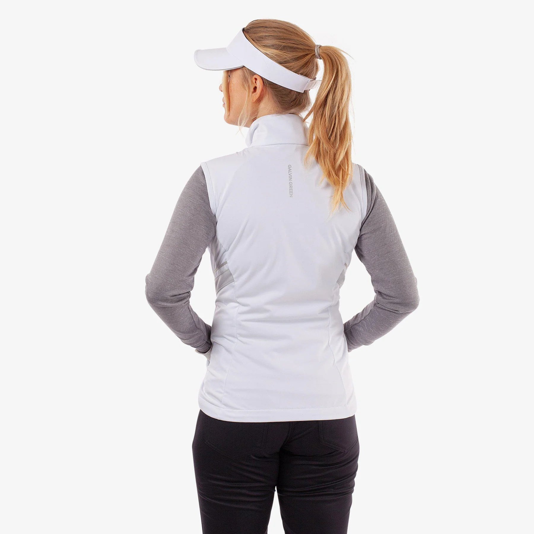 GALVIN GREEN Women Lea Windproof and Water Repellent Golf Vest