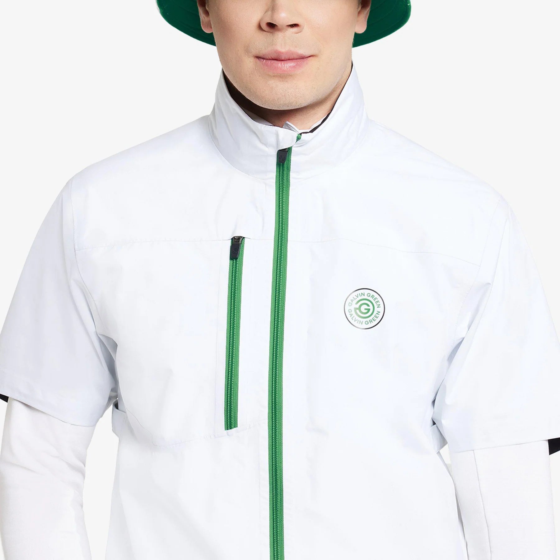 GALVIN GREEN Men's Abel Waterproof Short Sleeve Golf Jacket