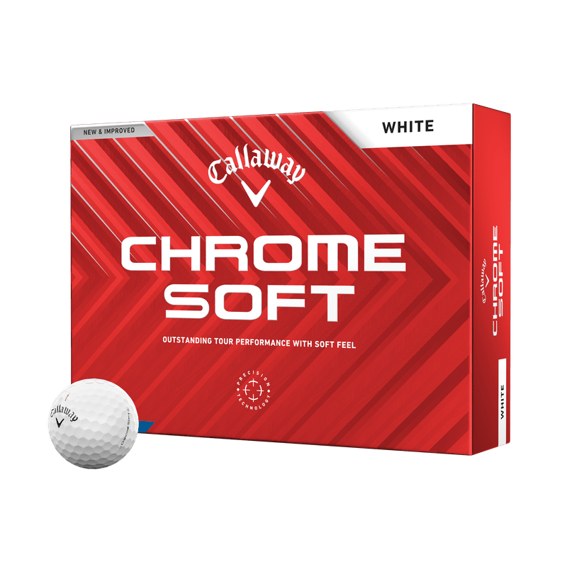 Callaway 2024 Chrome Soft Golf Balls Dozen Pack