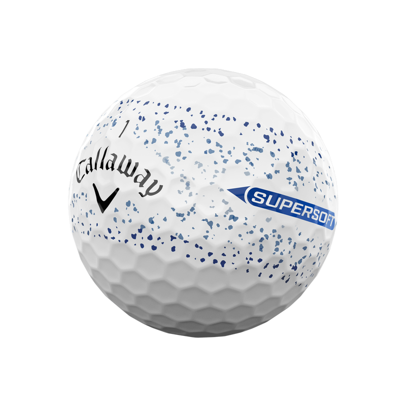 Callaway 2025 Supersoft Splatter 360 Golf Balls