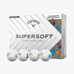 Callaway 2025 Supersoft Father's Day Grillmaster Dozen Golf Balls