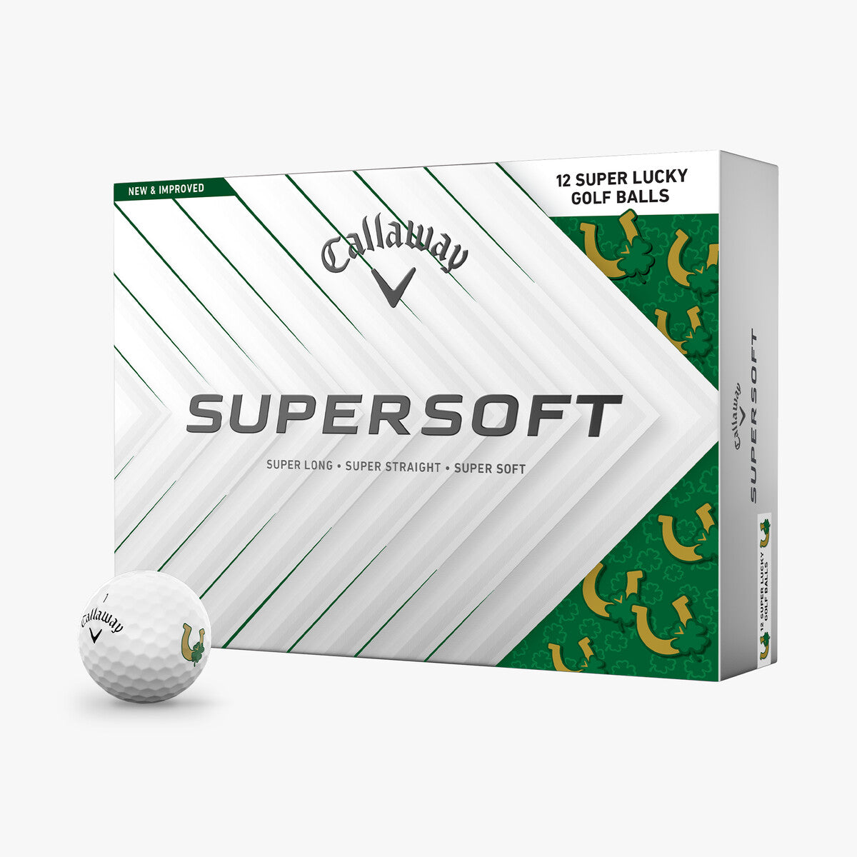 Callaway 2025 Supersoft Lucky Golf Balls