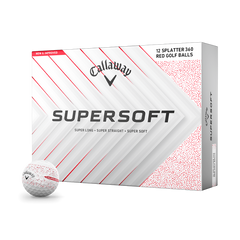 Callaway 2025 Supersoft Splatter 360 Golf Balls