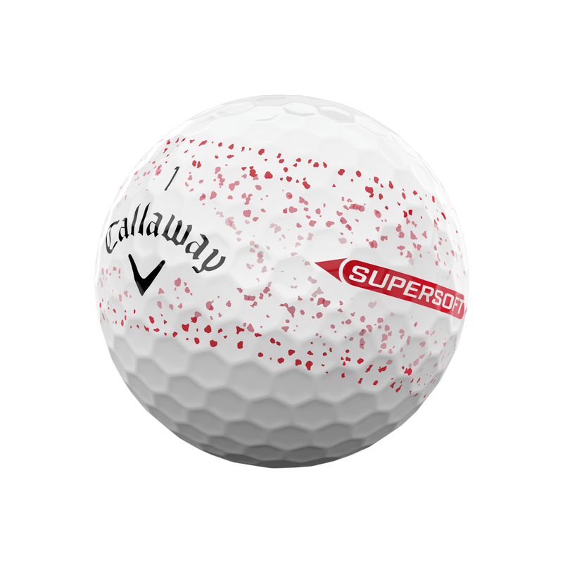 Callaway 2025 Supersoft Splatter 360 Golf Balls