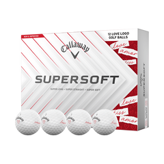 Callaway 2025 Supersoft Love - Valentine's Day Golf Balls