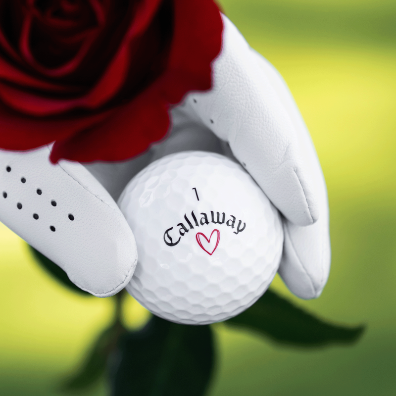 Callaway 2025 Supersoft Love - Valentine's Day Golf Balls