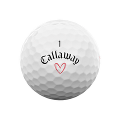 Callaway 2025 Supersoft Love - Valentine's Day Golf Balls