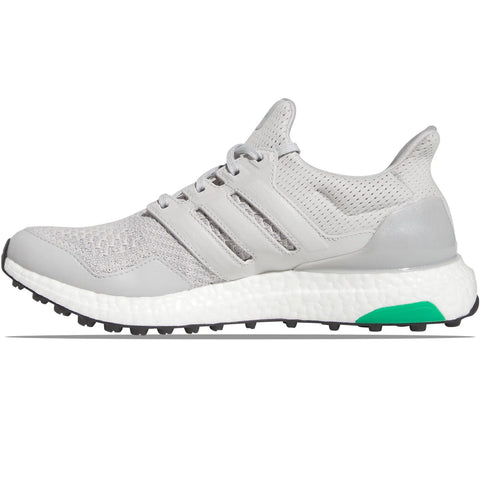 ADIDAS SS23 MEN'S ULTRABOOST GOLF SHOES Grey Two/Grey Two/Court Green