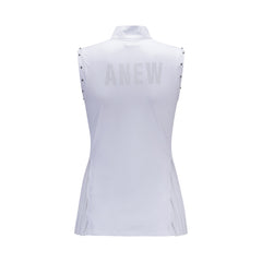 ANEW S22 WOMEN NECK STUD HALF ZIP SLAGCMWTN02