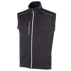 GALVIN GREEN MEN'S LION WINDPROOF AND WATER REPELLENT VEST Black