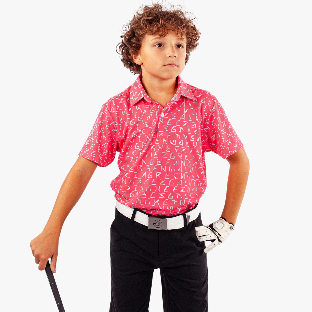 GALVIN GREEN JUNIOR'S RICKIE BREATHABLE SHORT SLEEVE SHIRT