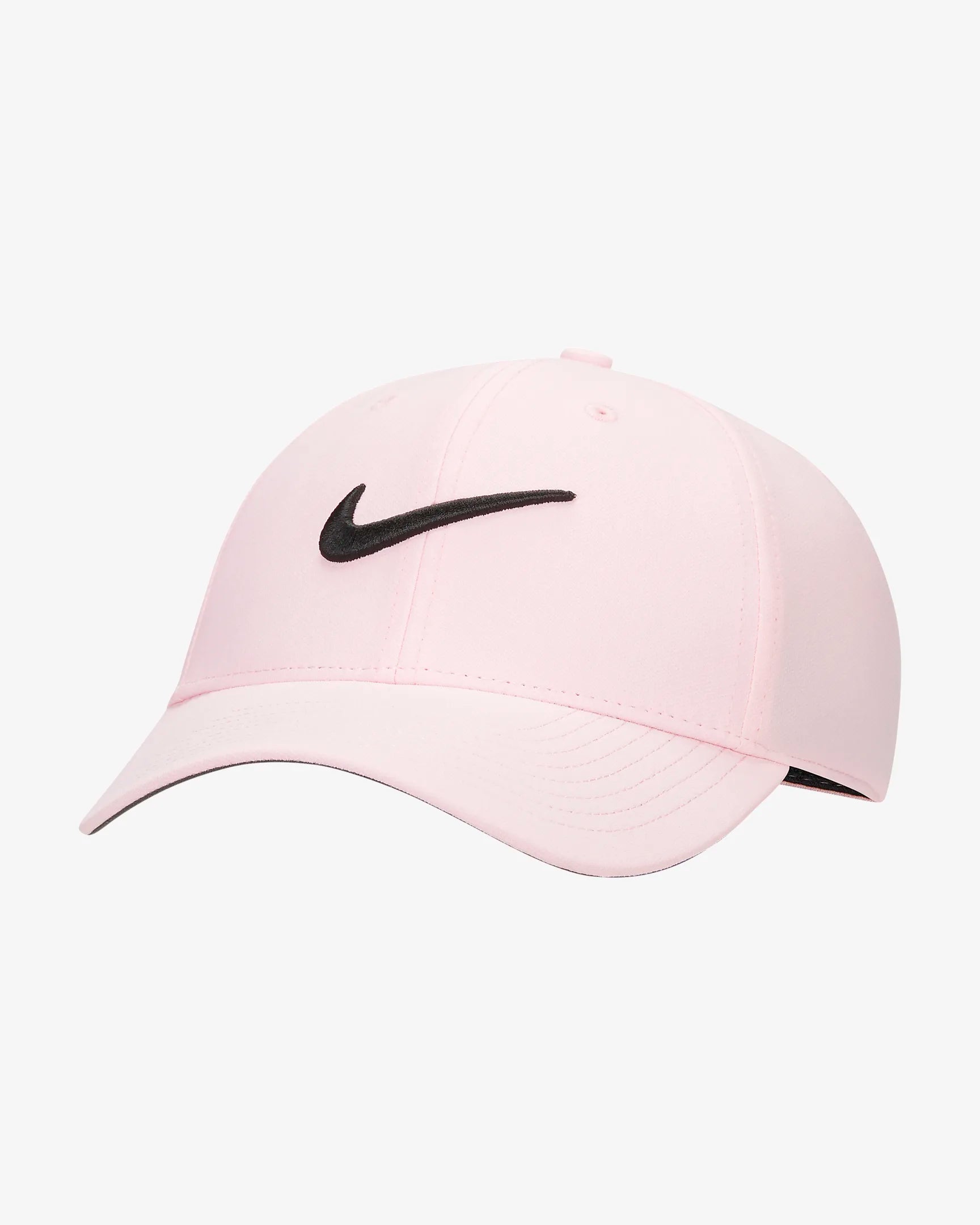 NIKE DRI FIT CLUB STRUCTURED SWOOSH CAP Medium Soft Pink Black M L