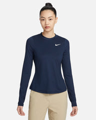 NIKE DRI-FIT UV VICTORY WOMEN'S LONG-SLEEVE PRINTED GOLF TOP