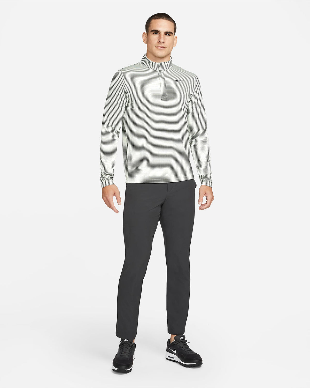 Nike dri fit pants grey best sale