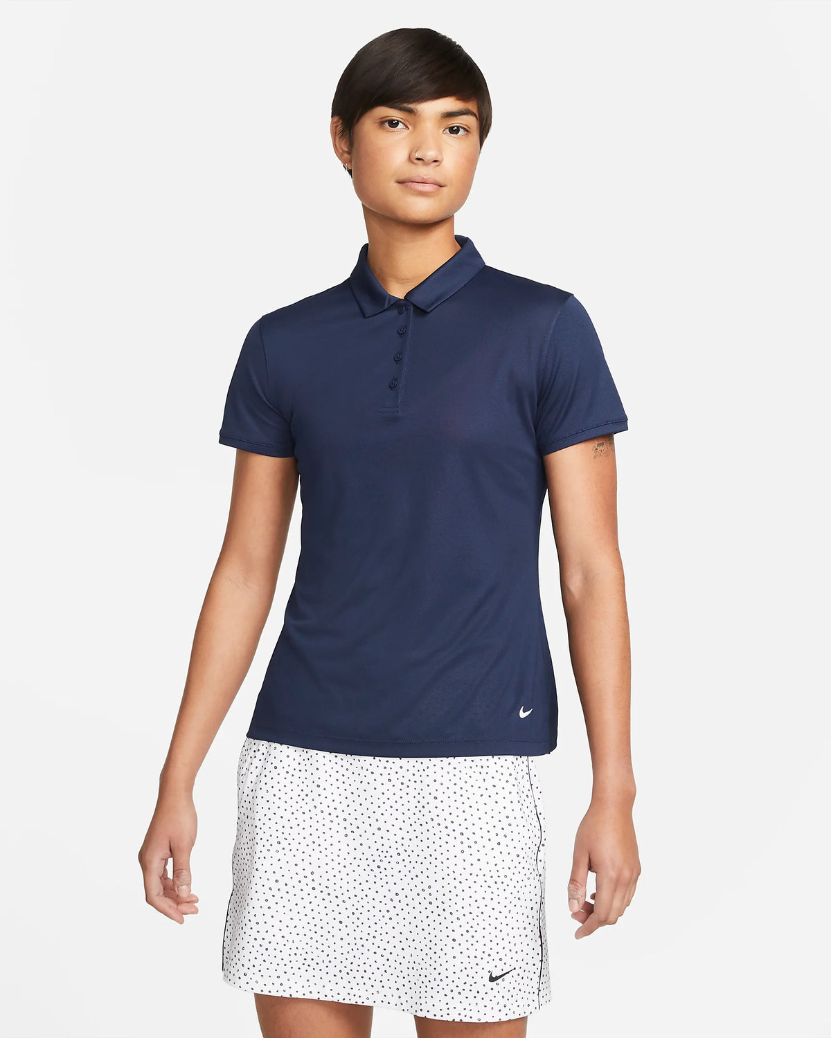 NIKE DRI-FIT VICTORY WOMEN'S GOLF POLO Navy