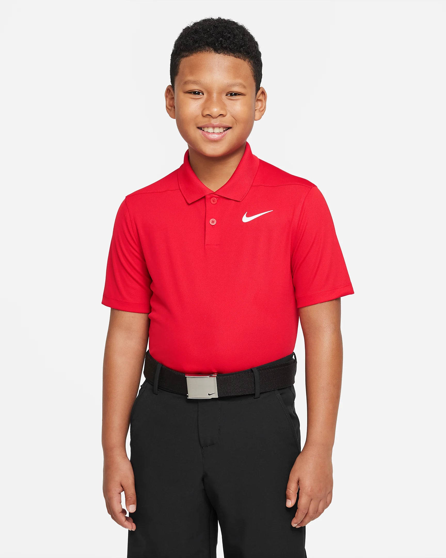 Nike Dri FIT Victory Jr Boys Golf Polo