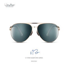 USWING C.T. PAN SIGNATURE SERIES SUNGLASSES (MULTI COLORS) Rose Gold