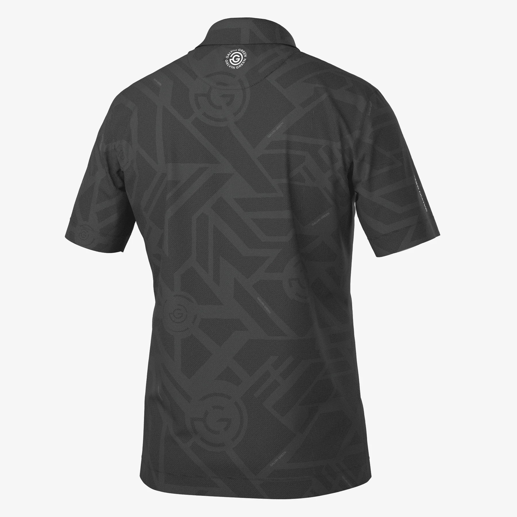 GALVIN GREEN MEN MAZE BREATHABLE SHORT SLEEVE SHIRT