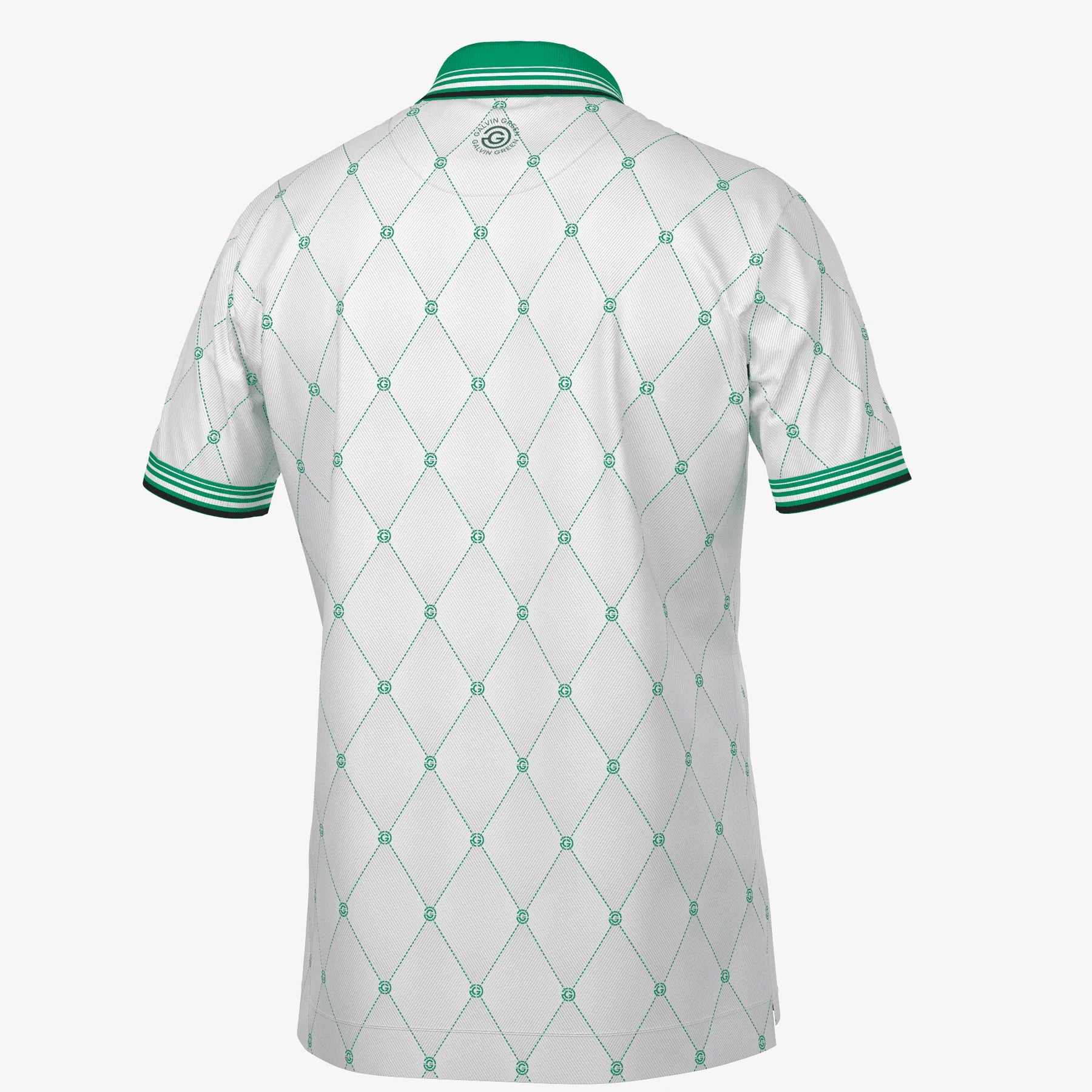 GALVIN GREEN Men Miguel Breathable Short Sleeve Golf Shirt