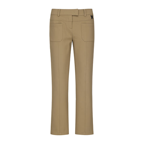 ANEW FW22 WOMEN INCISION POINT PANTS CAMEL