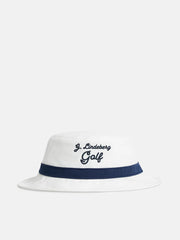 J.LINDEBERG LUKAS BUCKET HAT WHITE ONE SIZE