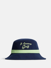 J.LINDEBERG LUKAS BUCKET HAT NAVY ONE SIZE