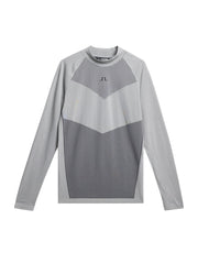 J.LINDEBERG FW23 WOMEN CAMILLA TOP GREY