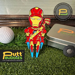 PuttBuddies 9-Iron Man Golf Divot Tool