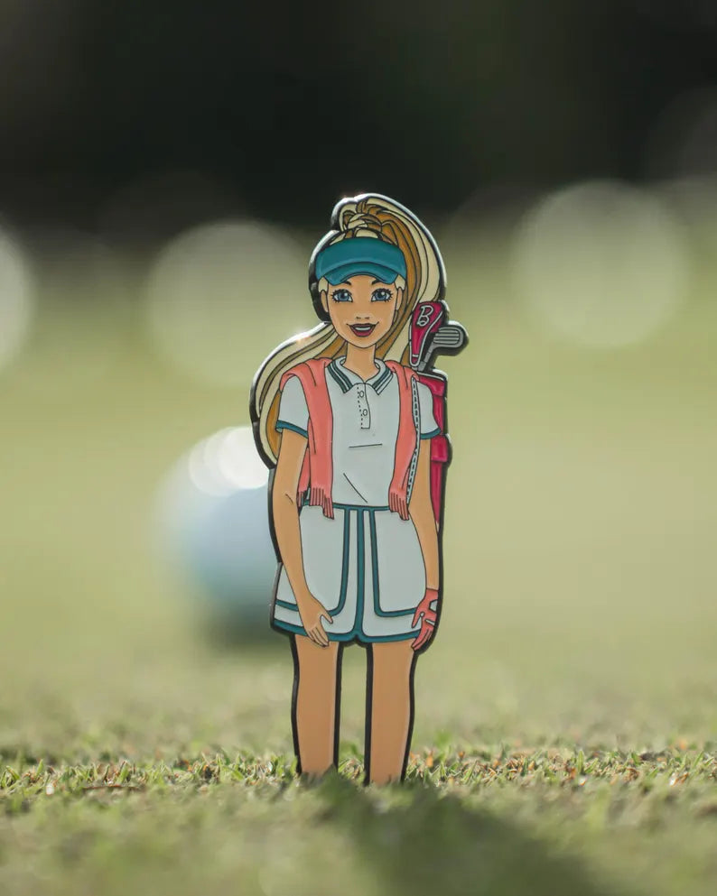 PuttBuddies Tee Time Barbie Divot Tool