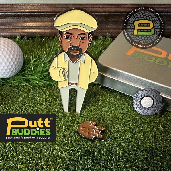 PuttBuddies Golf Coach Divot Tool and Ball Marker Gift Set