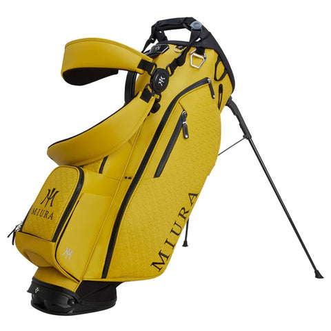 MIURA VESSEL PLAYER IV PRO STAND BAG - MULTI COLORS 6-WAY Gold