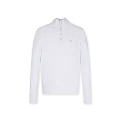 MCKAYSON SS22 WOMEN WOVEN ERI SWEATER WHT-WHITE