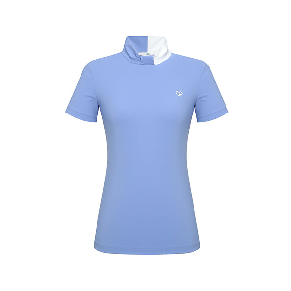 MCKAYSON S22 WOMEN CAP SHORT SLEEL T-SHIRT BLUE