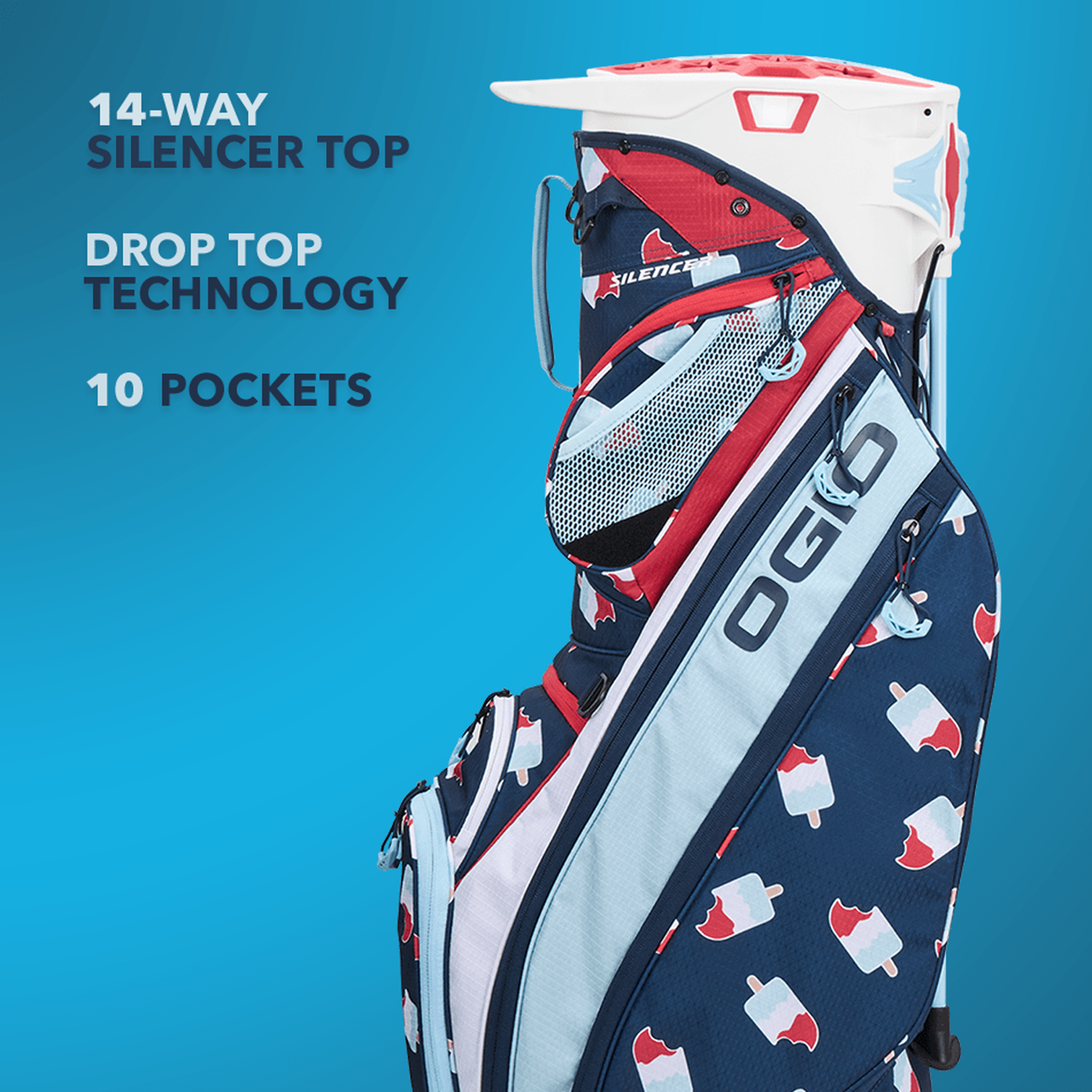 OGIO 2025 Silencer Hybrid Golf Bag