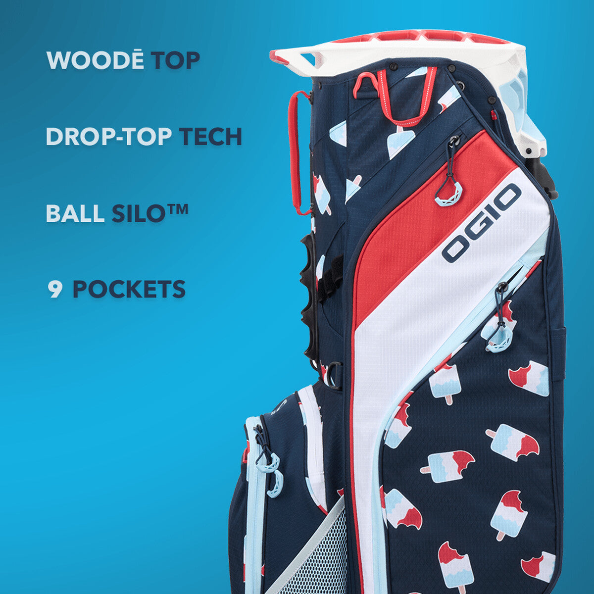 OGIO 2025 Woodē Hybrid Stand Bag