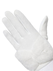 W.ANGLE Women's CO Ribbon Winter Gloves