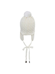 W.ANGLE Women's CO Knit Earflap Beanie Cap