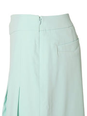 W.ANGLE SS22 WOMEN PART PLEATED A-LINE SKIRT