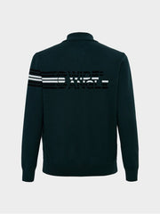 W.ANGLE Men's TO Woven Hybrid Full Zip Sweater