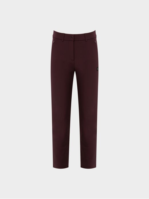 W.ANGLE Women's TO Slim Basic Bonding Pants