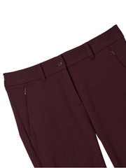 W.ANGLE Women's TO Slim Basic Bonding Pants