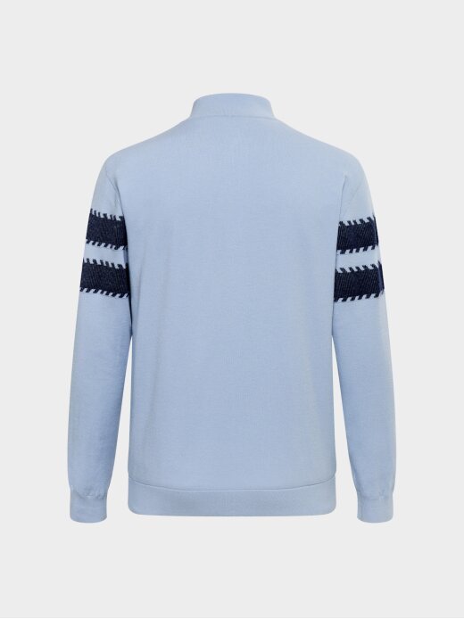 W.ANGLE Men's CO Borderline Quarter-Zip Windbreaker Sweater