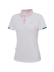 W.ANGLE Women CO Essential Polo T-Shirt