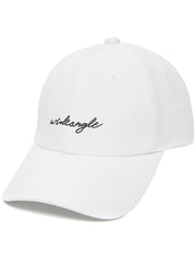 W.ANGLE UNISEX SIHNATURE BASIC 6-PAGE CAP OSFA WHITE