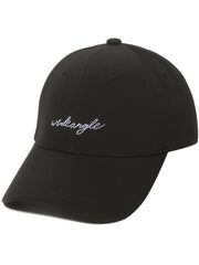 W.ANGLE UNISEX SIHNATURE BASIC 6-PAGE CAP OSFA BLACK