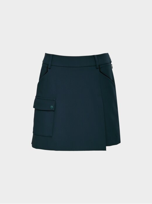 W.ANGLE Women's TO Pocket Point A-Line Culotte Shorts